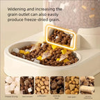 Gravity Pet Feeder and Water Dispenser Set Automatic Dog Feeder and Dog Water Dispenser for Dogs Cats Pets Animals Large Capaci